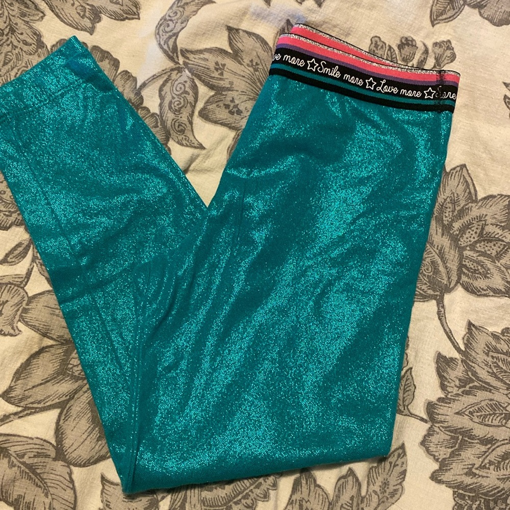 Very cute sparkly leggings. Daughter never wore.